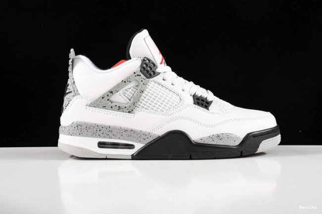 Reps BK “white cement” 840606-192 og jordan 4 air 1207